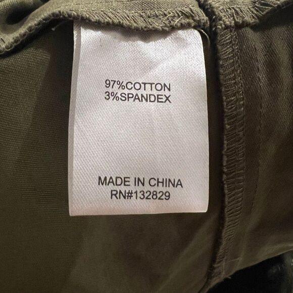 REVOLVE x Superdown Emma Lace Up Front Top, Olive Green, Women’s Medium - Picture 6 of 10